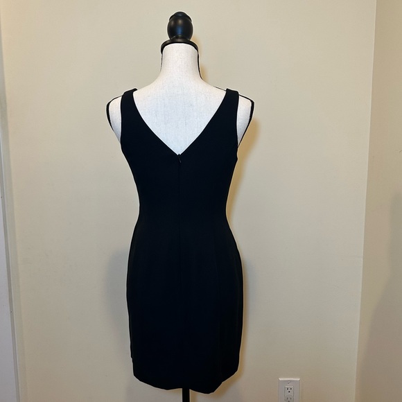 Hugo Buscati Black Sleeveless Dress Women’s Size 6 Petite - Picture 4 of 7